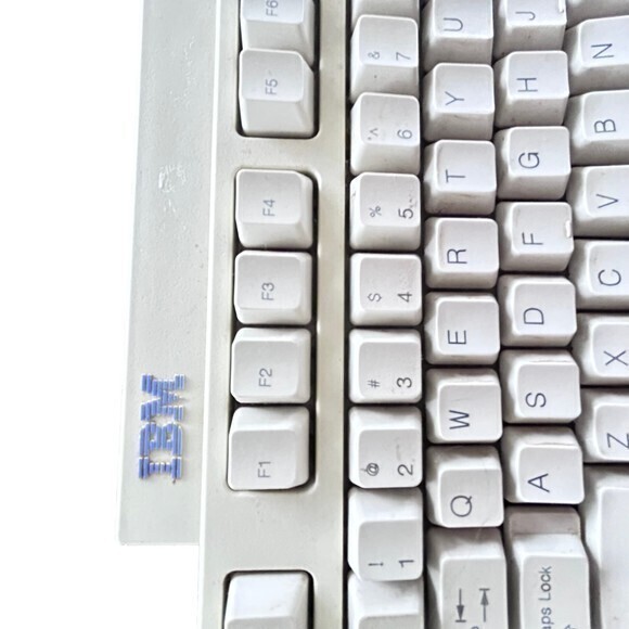 Vintage IBM PS/2 Mechanical Keyboard Model: KB-7953  not‎ tested - Picture 3 of 10